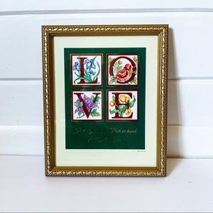 Love is Patient, Love is Kind 8x10 Frame